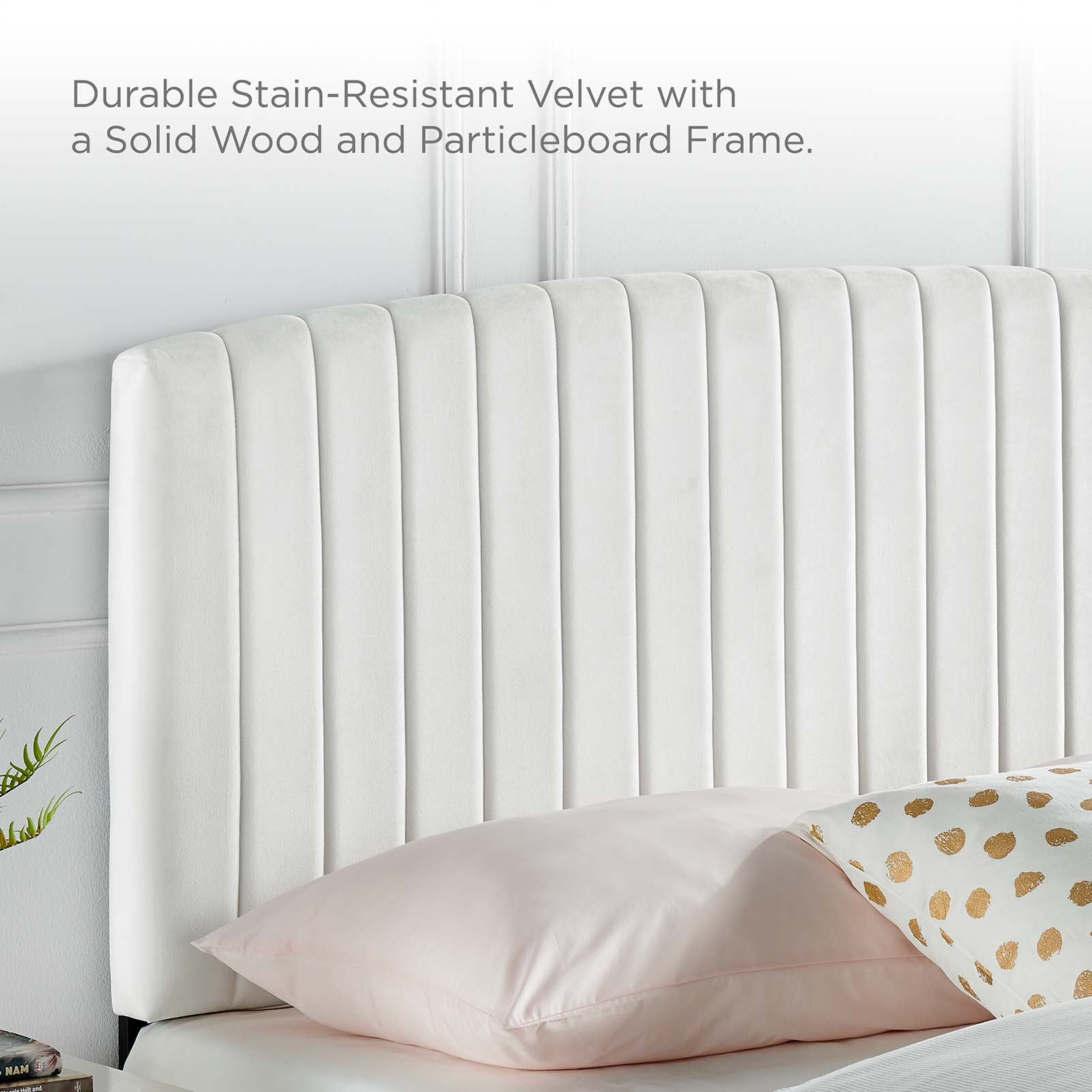Rebecca Performance Velvet Full / Queen Headboard by Modway