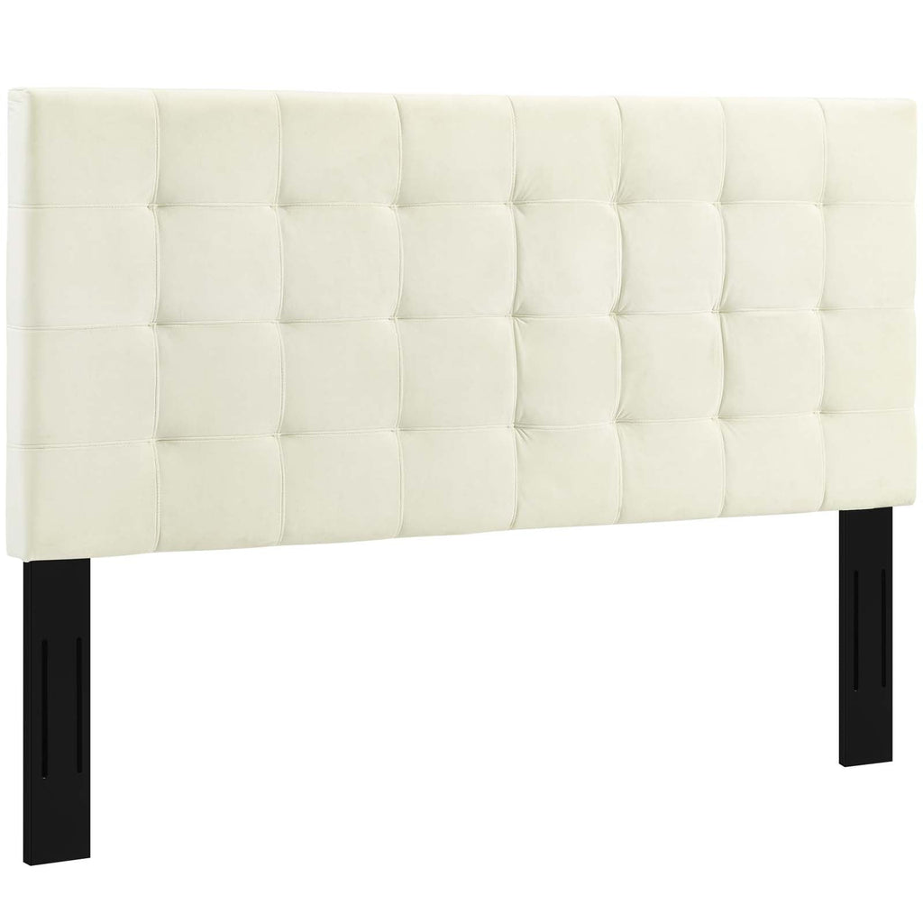 Paisley Tufted Upholstered Performance Velvet Full / Queen Headboard by Modway
