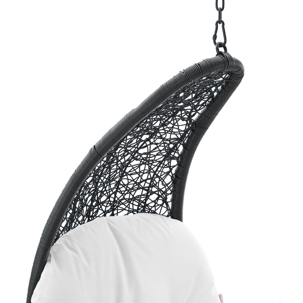 Landscape Hanging Chaise Lounge Outdoor Patio Swing Chair by Modway