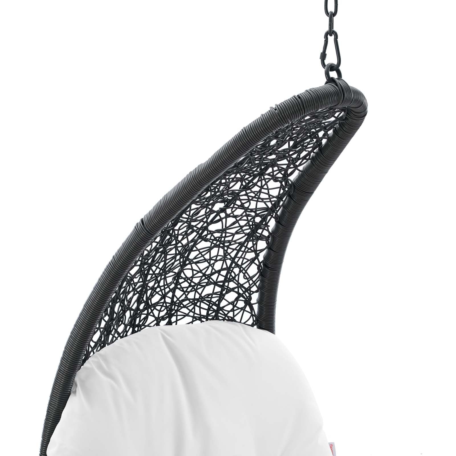 Landscape Hanging Chaise Lounge Outdoor Patio Swing Chair by Modway
