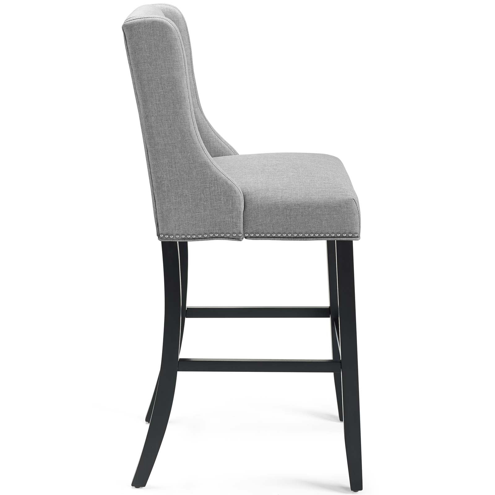 Baron Upholstered Fabric Bar Stool by Modway