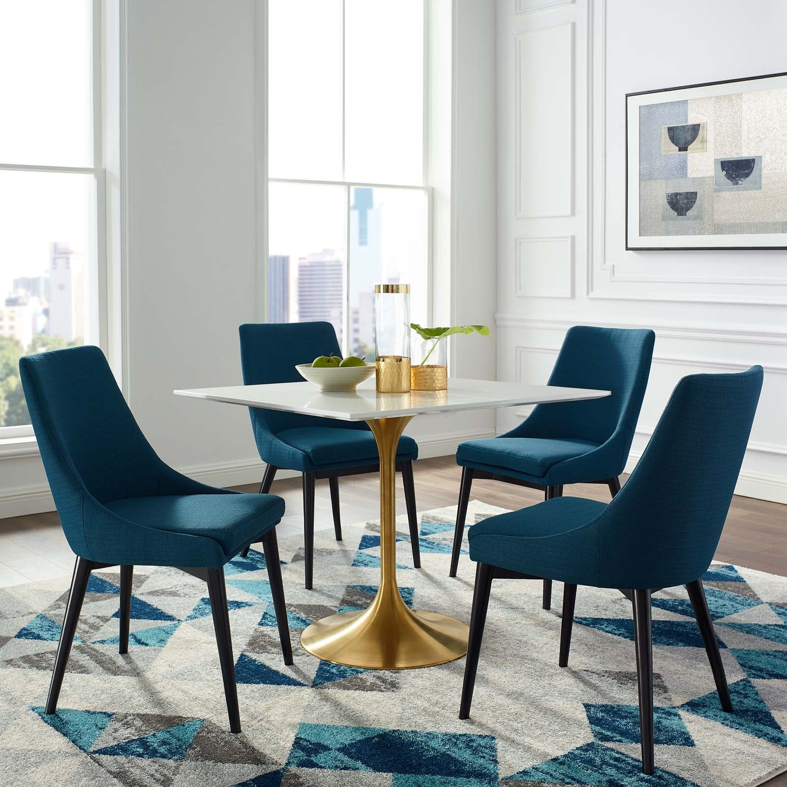 Lippa 36" Square Wood Dining Table by Modway