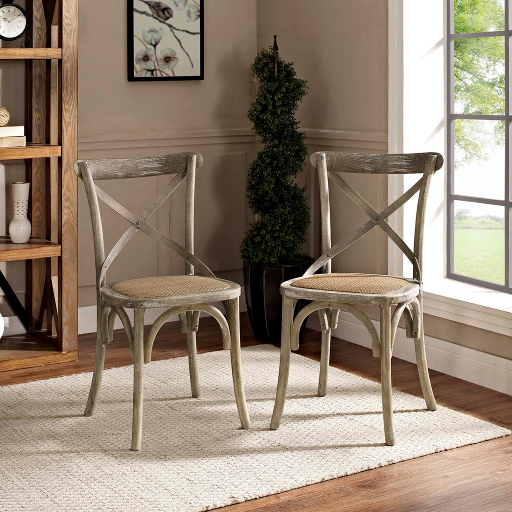Gear Dining Side Chair Set of 2 by Modway