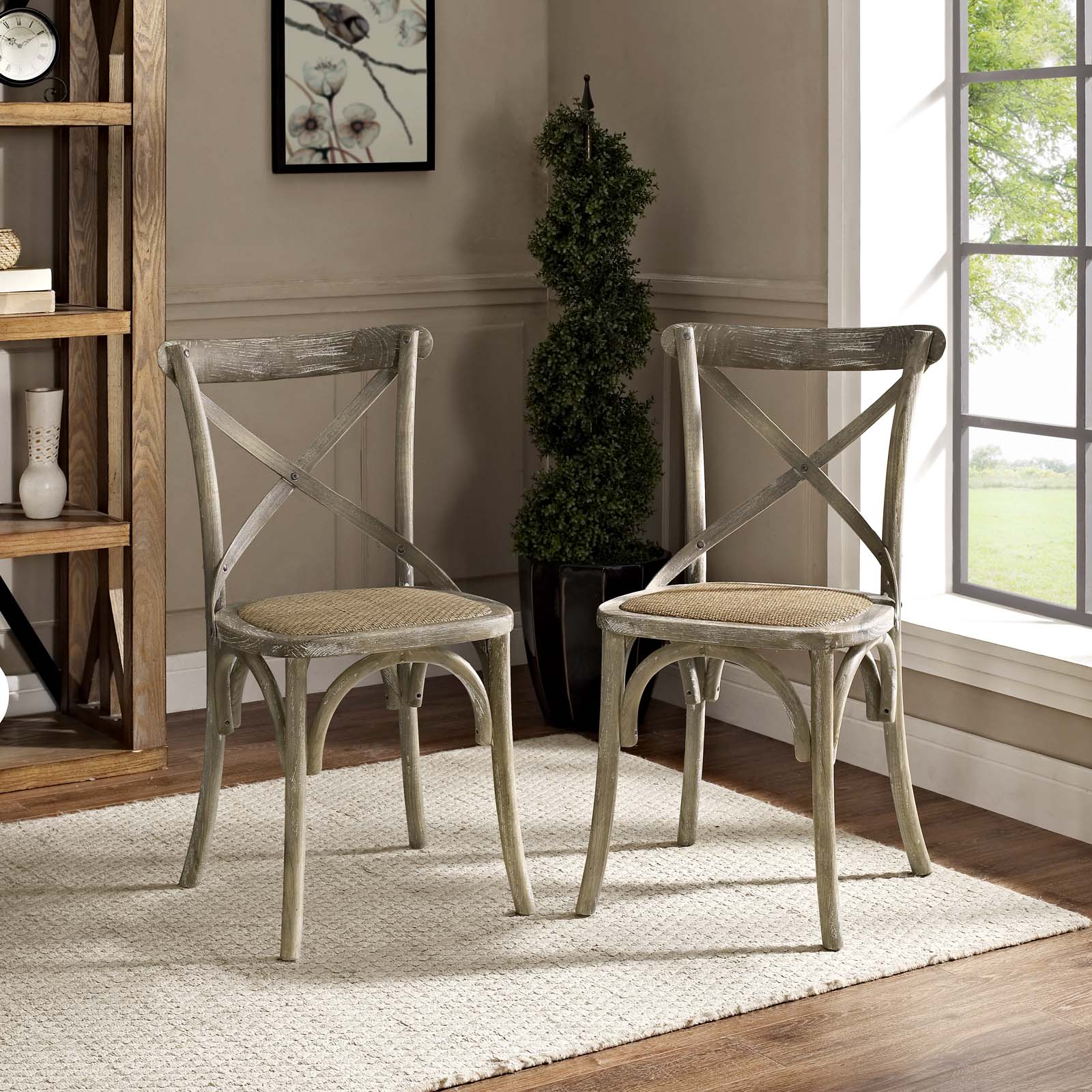 Gear Dining Side Chair Set of 2 by Modway