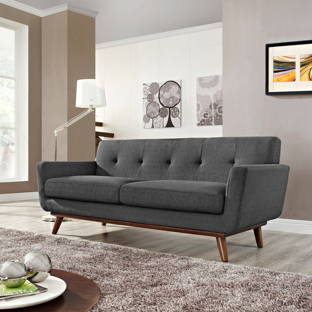Engage Upholstered Fabric Loveseat by Modway