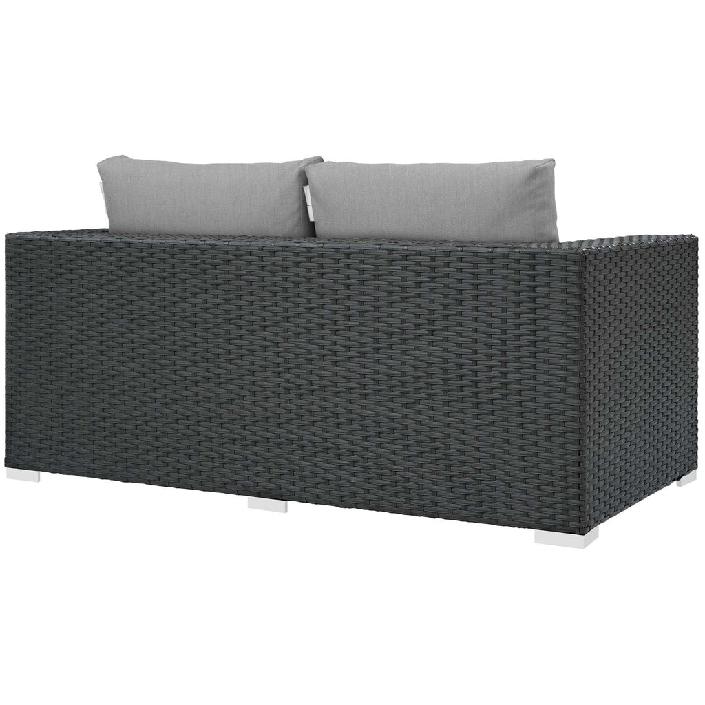 Sojourn Outdoor Patio Sunbrella¨ Loveseat by Modway