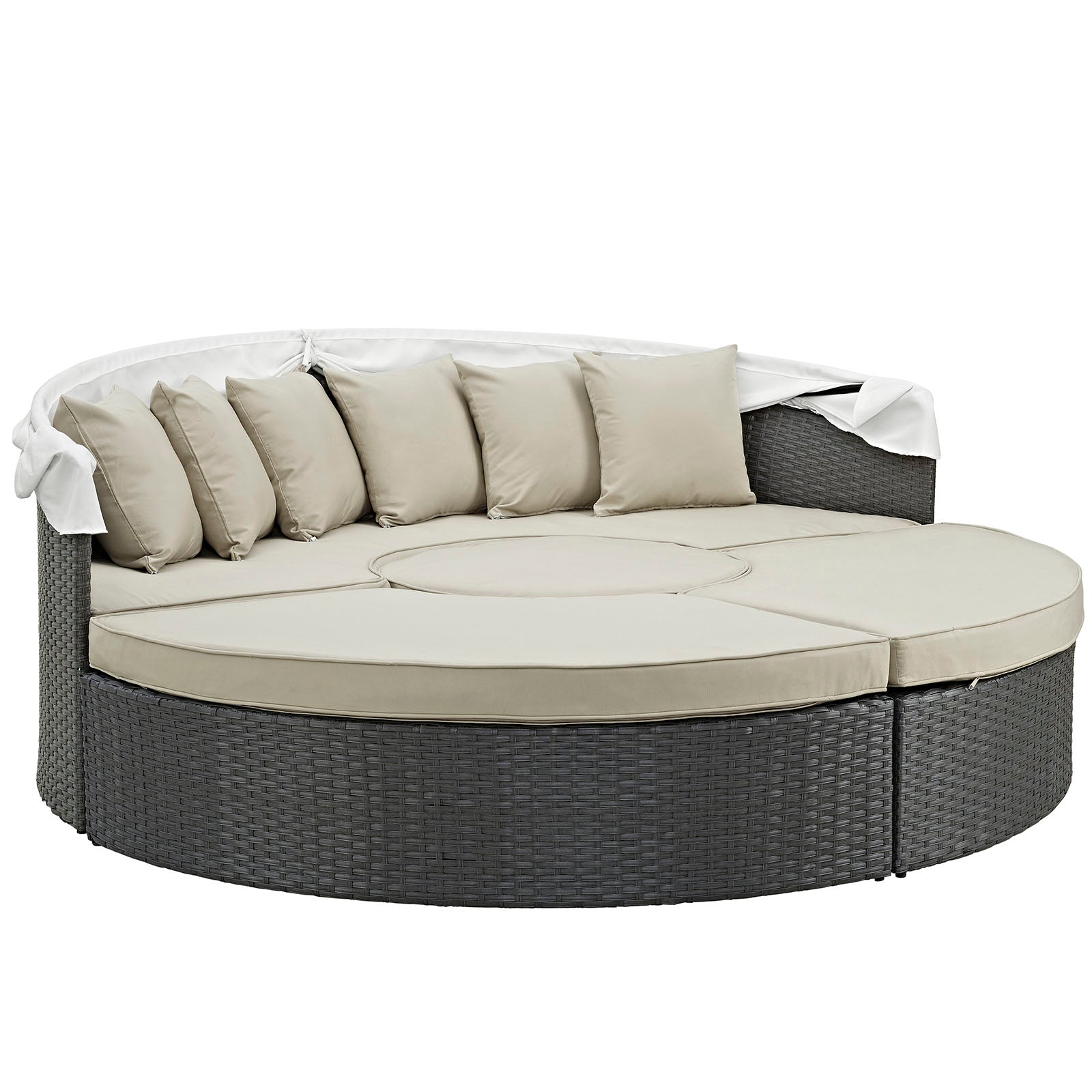 Sojourn Outdoor Patio Sunbrella¨ Daybed by Modway