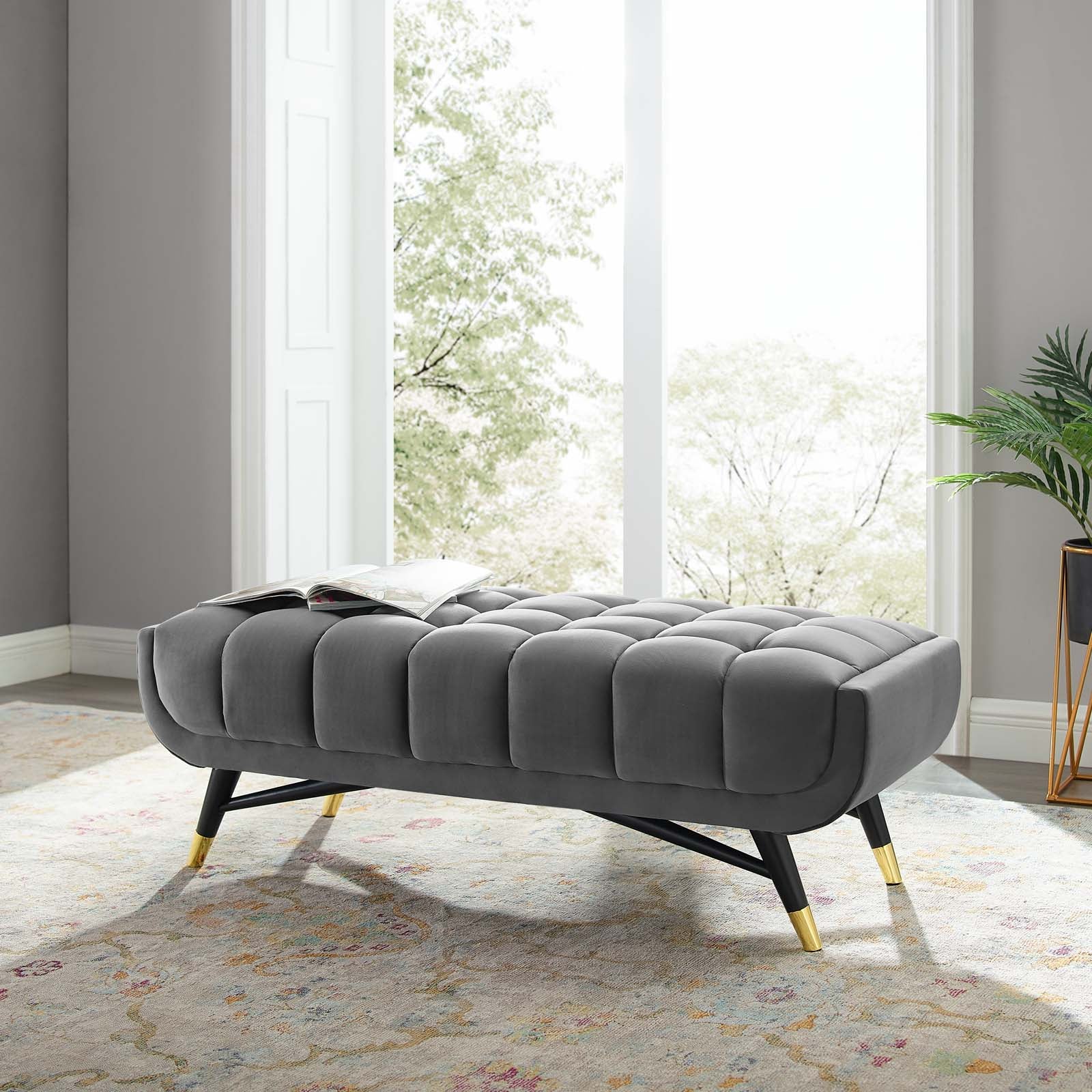 Adept 47.5" Performance Velvet Bench by Modway