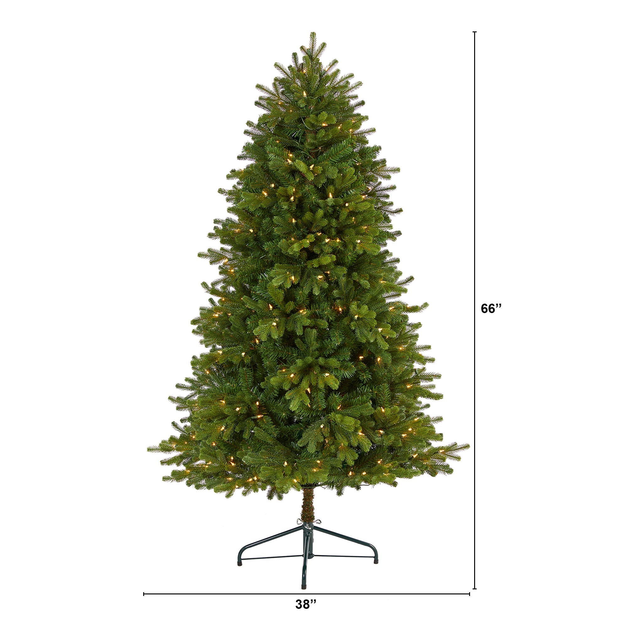 5.5' Washington Fir Artificial Christmas Tree with 300 Clear Lights