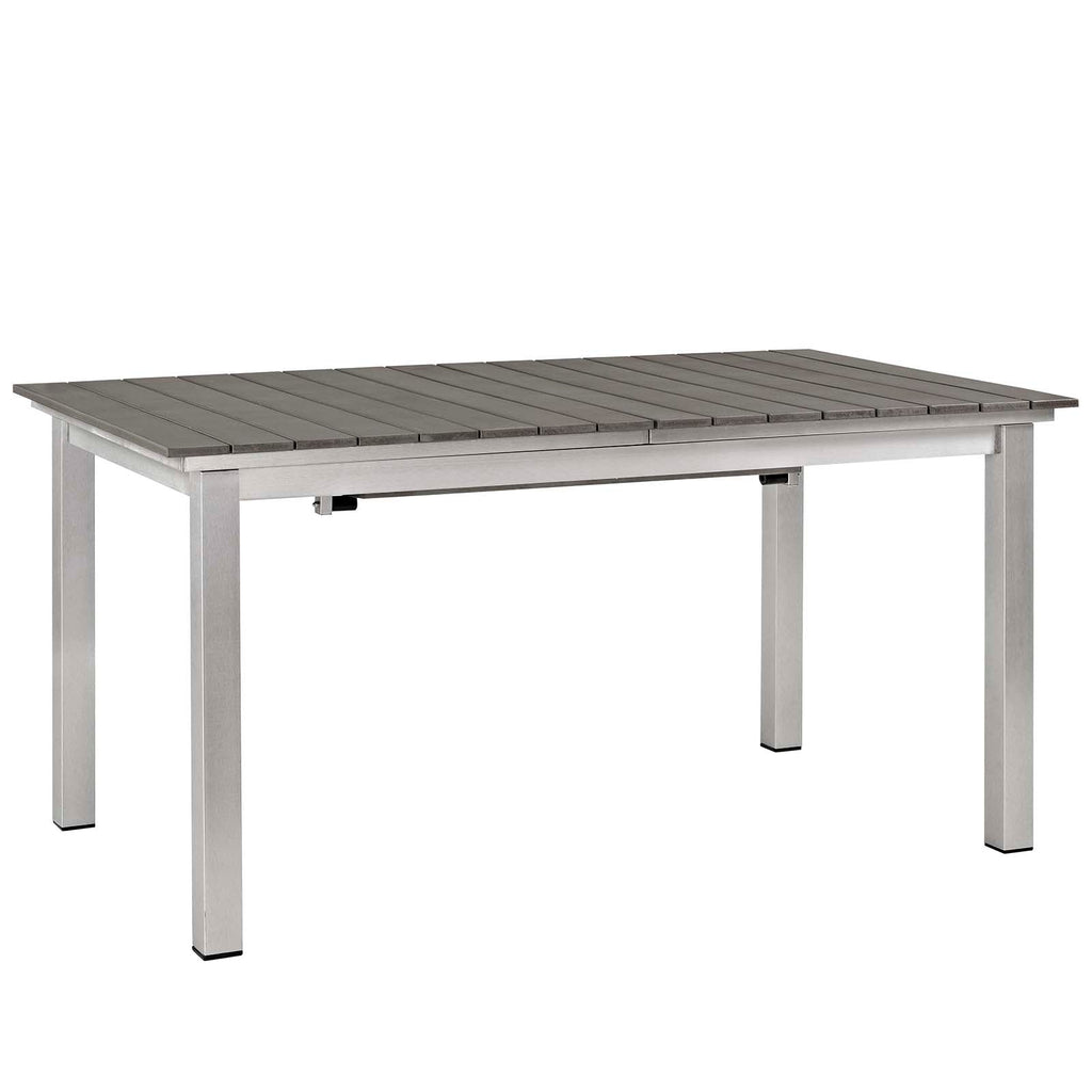 Shore 9 Piece Outdoor Patio Aluminum Dining Set by Modway
