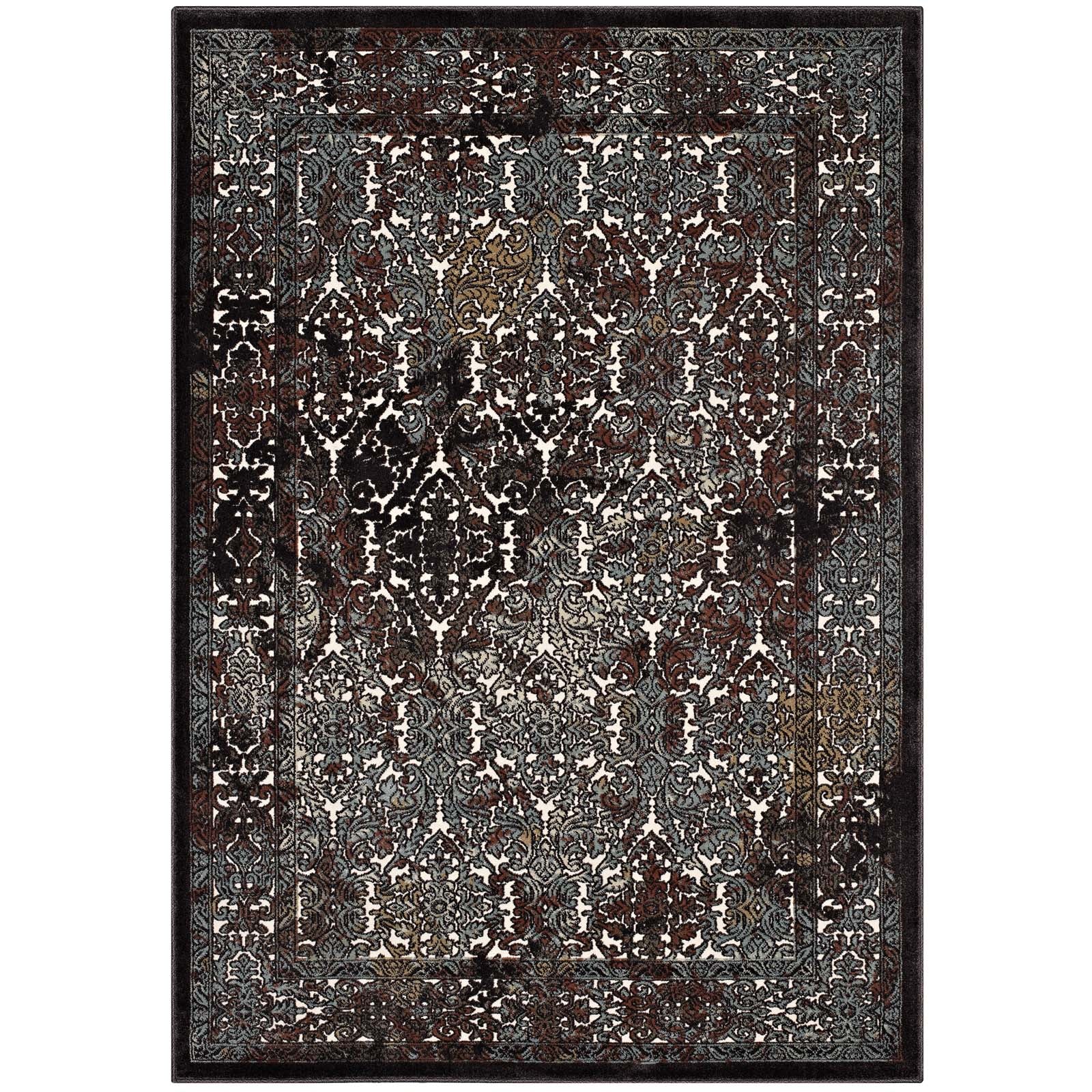 Westia Ornate Turkish Vintage 8x10 Area Rug by Modway