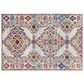Entourage Khalida Distressed Floral Lattice 8x10 Area Rug by Modway