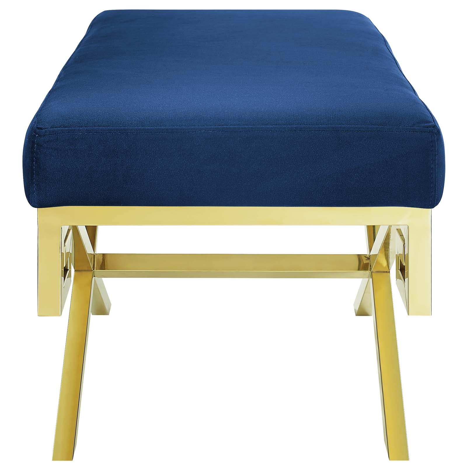 Rove Velvet Performance Velvet Bench by Modway
