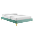 Sutton Performance Velvet King Bed Frame by Modway