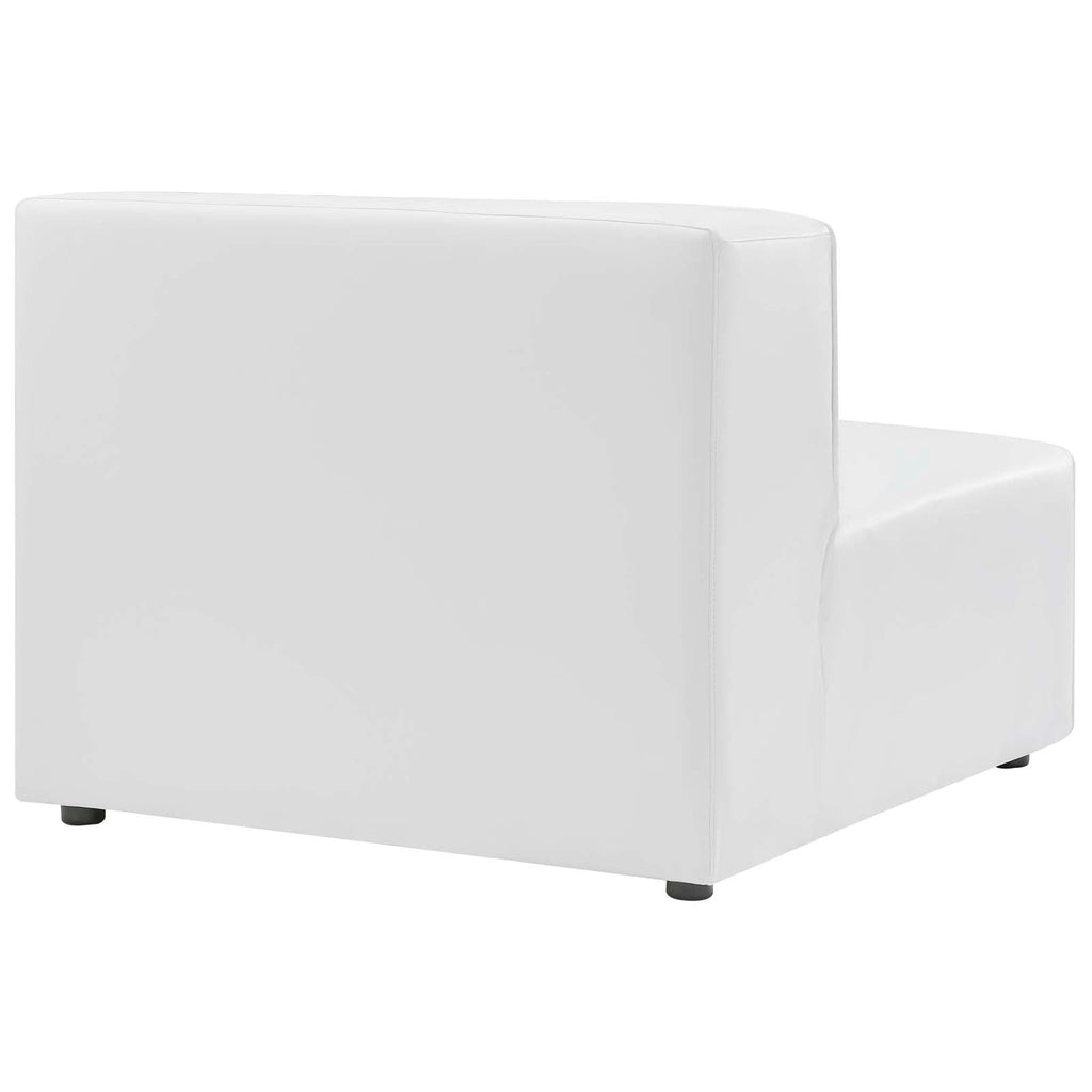 Mingle Vegan Leather Armless Chair by Modway