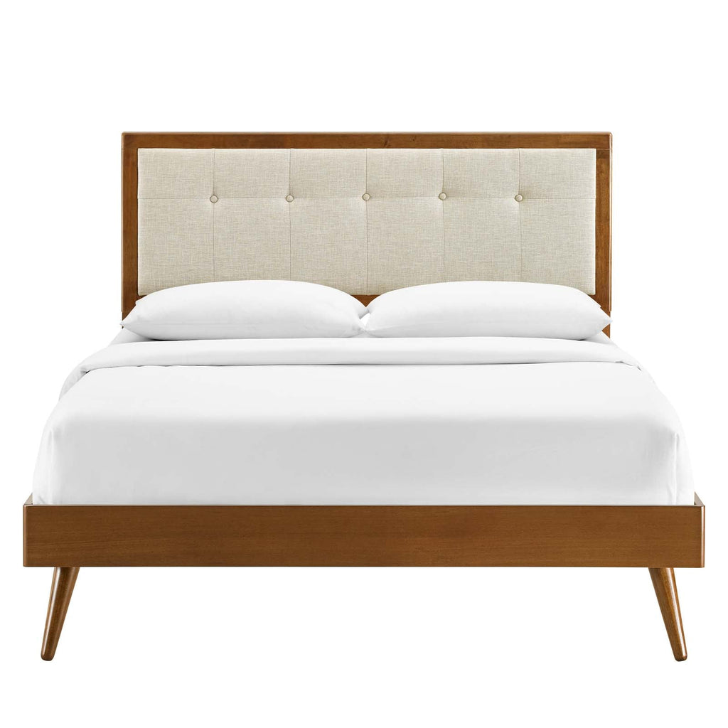 Willow Wood Full Platform Bed With Splayed Legs by Modway