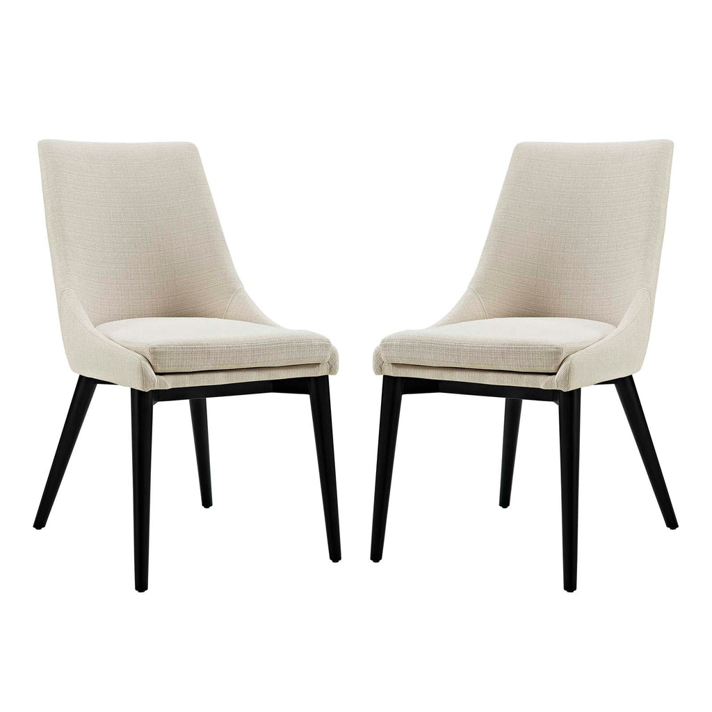 Viscount Fabric Dining Side Chair Set of 2 by Modway