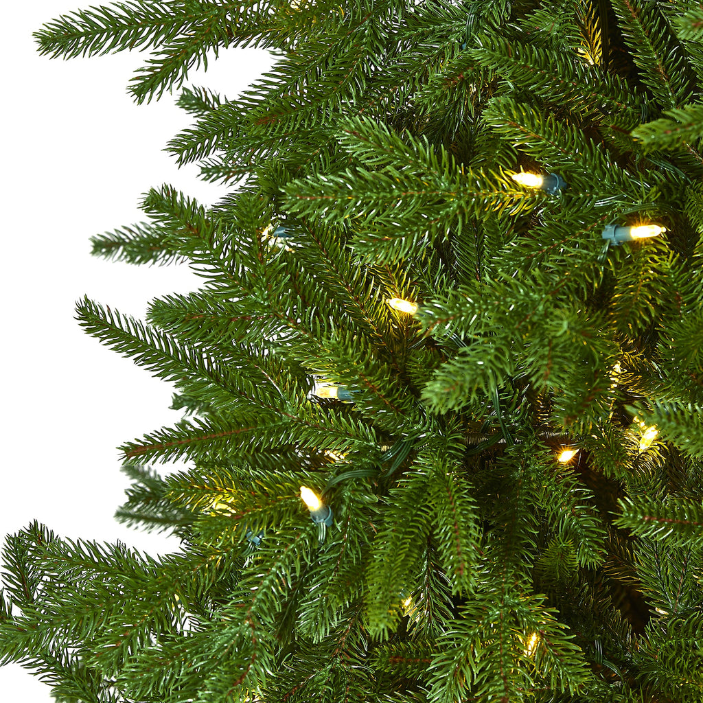 7' Nova Scotia Fir Real Touch Artificial Christmas Tree w/ 400 LED