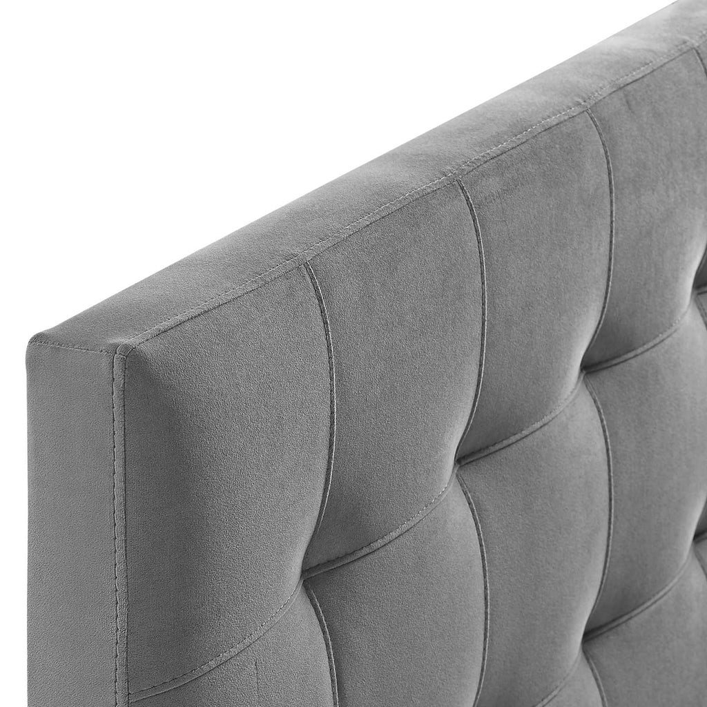 Lily Biscuit Tufted Performance Velvet Queen Headboard by Modway