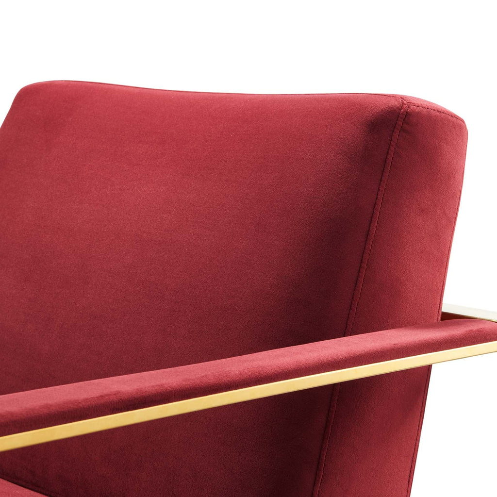 Seg Performance Velvet Accent Chair by Modway