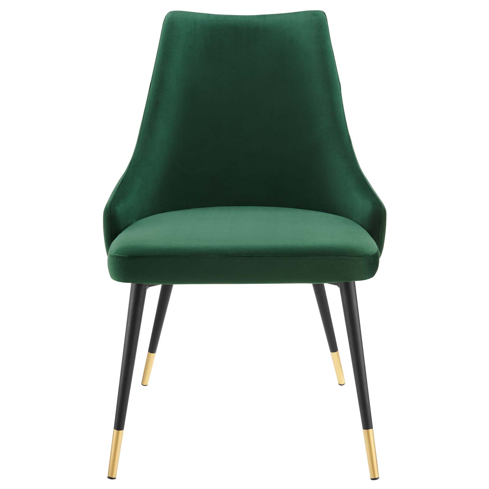 Adorn Performance Velvet Dining Side Chair Set of 2 by Modway