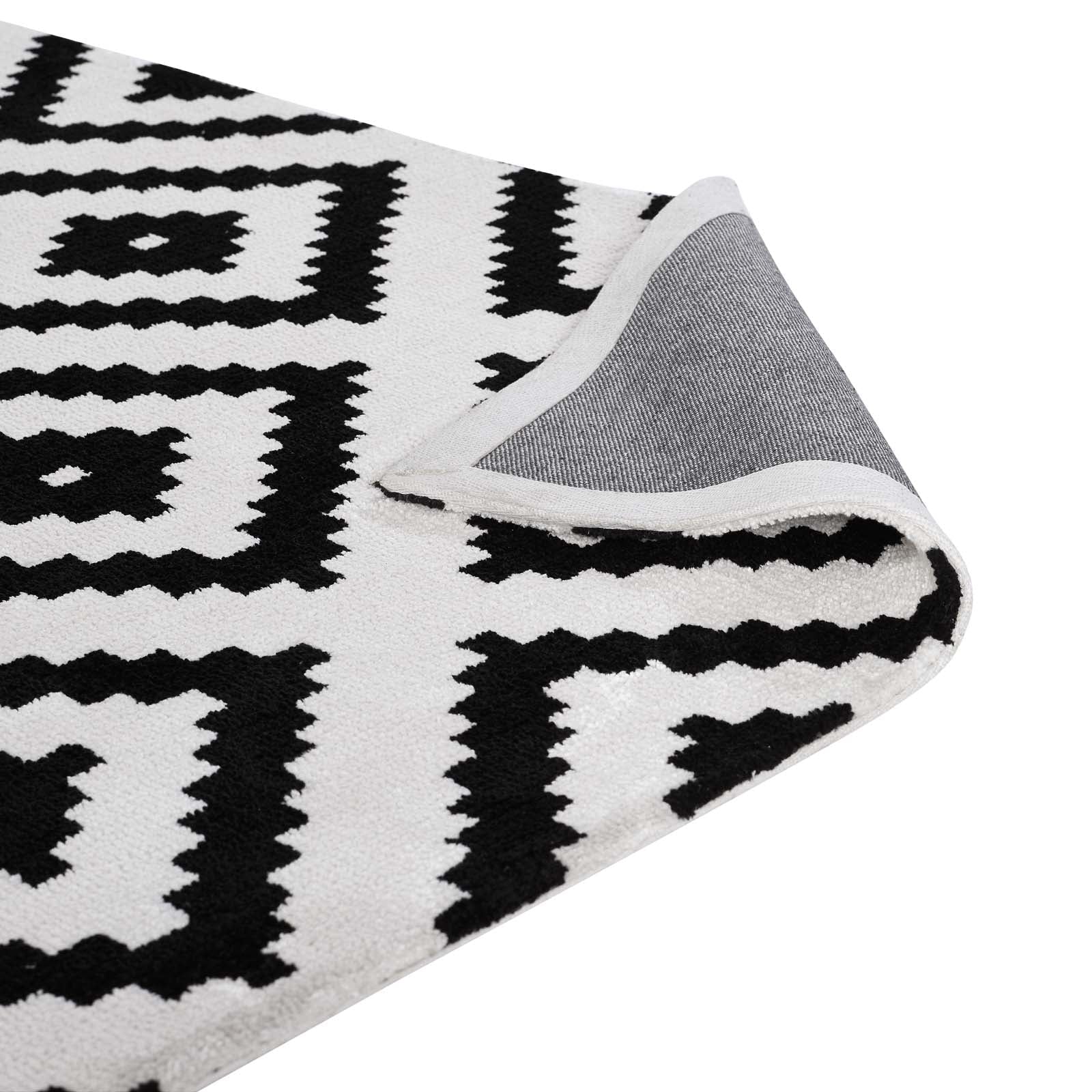 Alika Abstract Diamond Trellis 8x10 Area Rug by Modway
