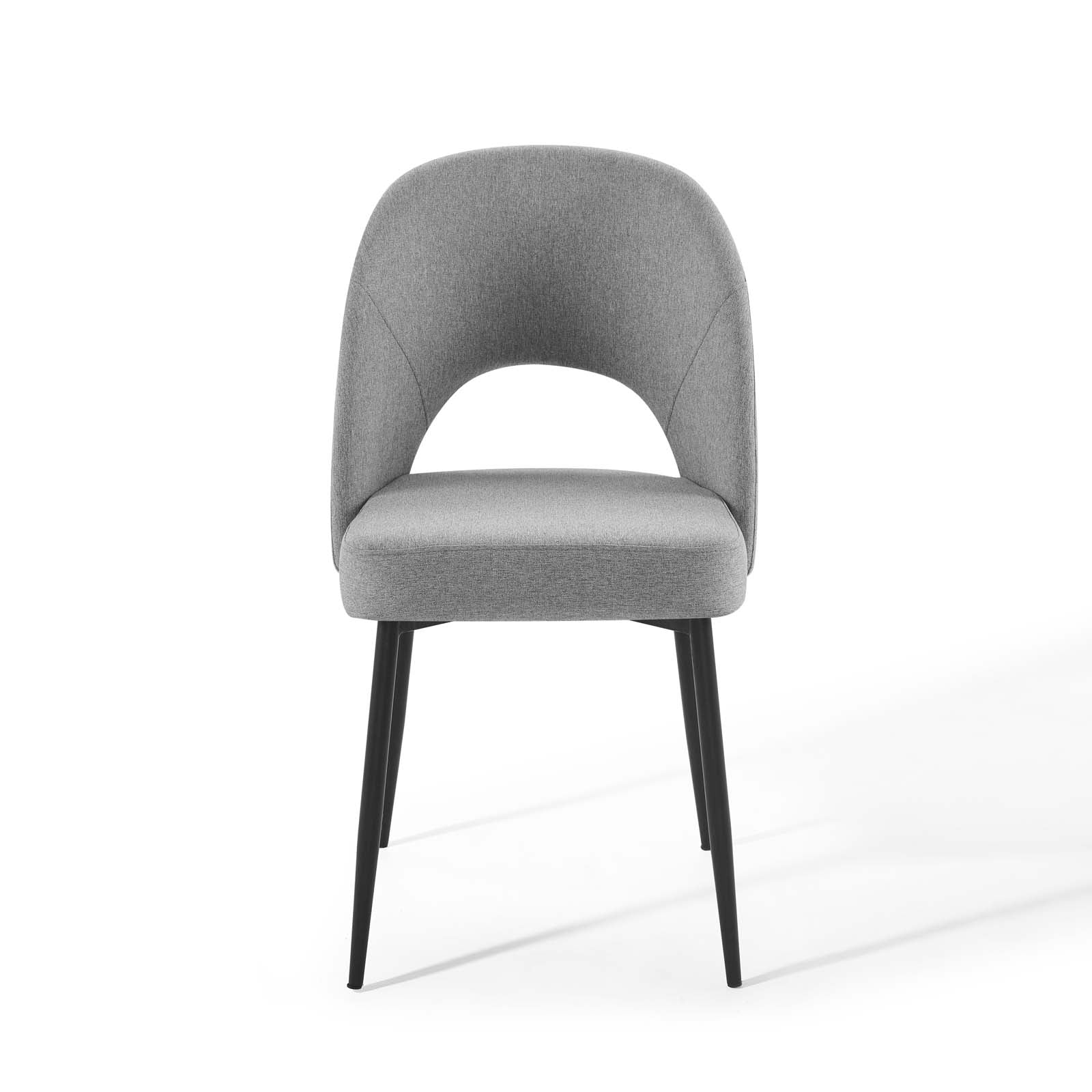 Rouse Upholstered Fabric Dining Side Chair Set of 2 by Modway