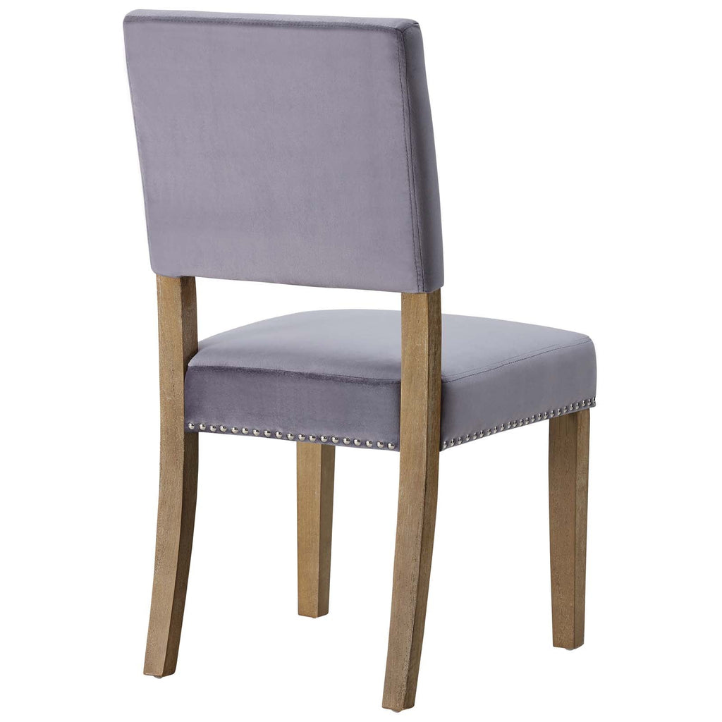Oblige Wood Dining Chair Set of 2 by Modway