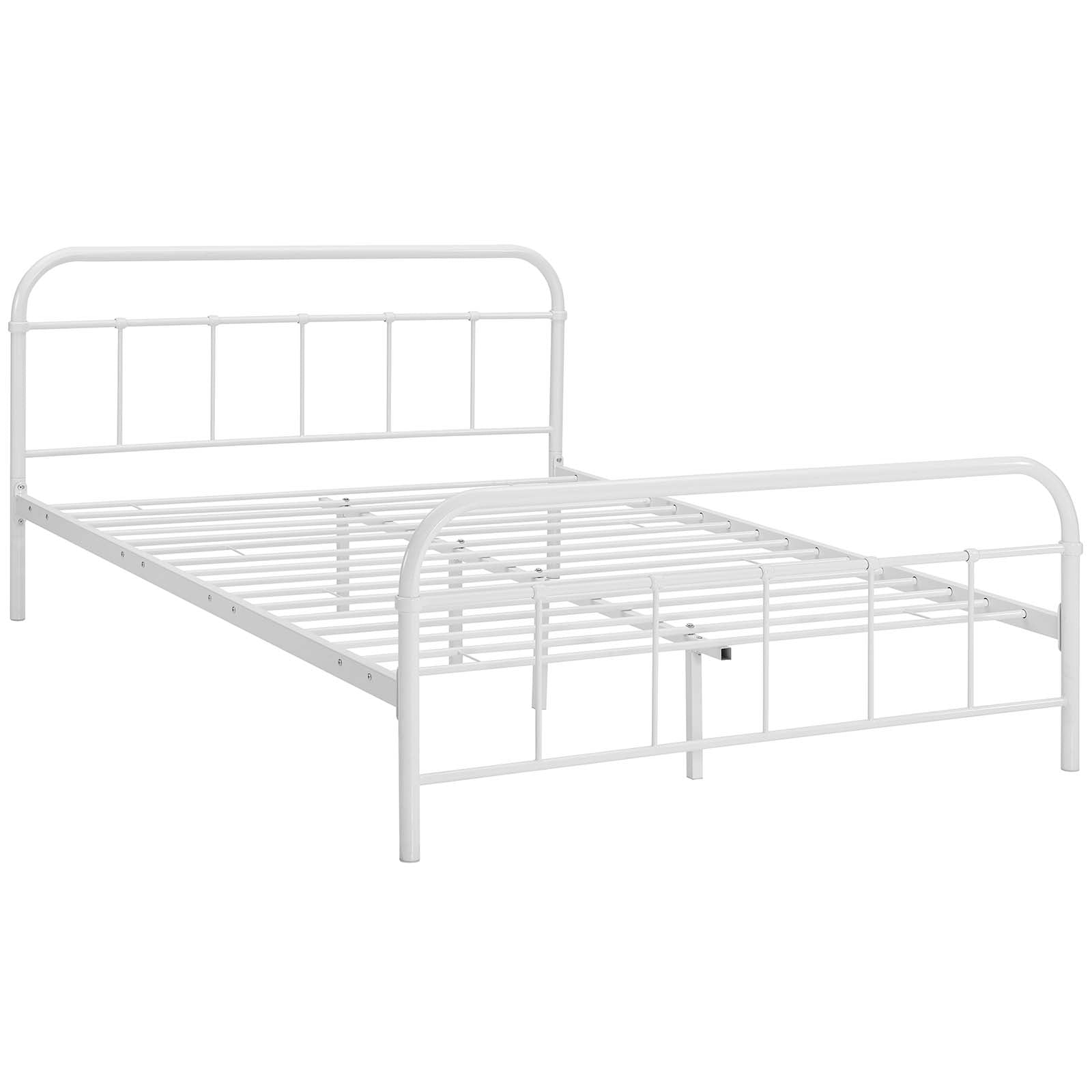 Maisie Stainless Steel Queen Bed Frame by Modway