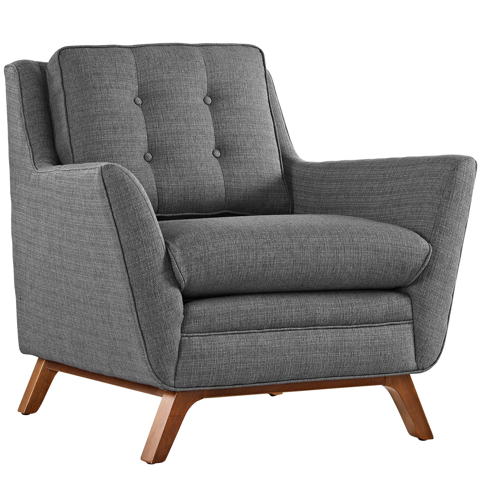 Beguile Upholstered Fabric Living Room Set Set of 3 by Modway
