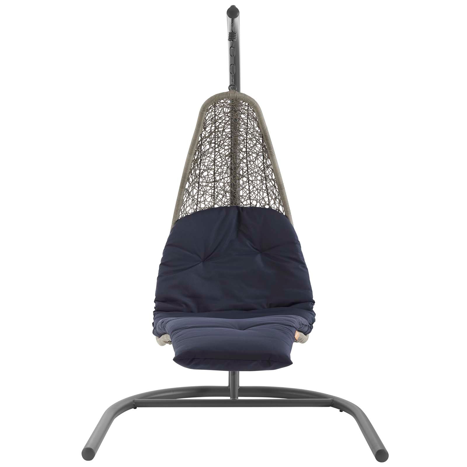 Landscape Hanging Chaise Lounge Outdoor Patio Swing Chair by Modway