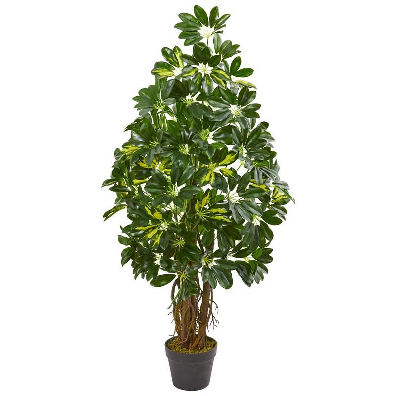 4' Schefflera Artificial Tree