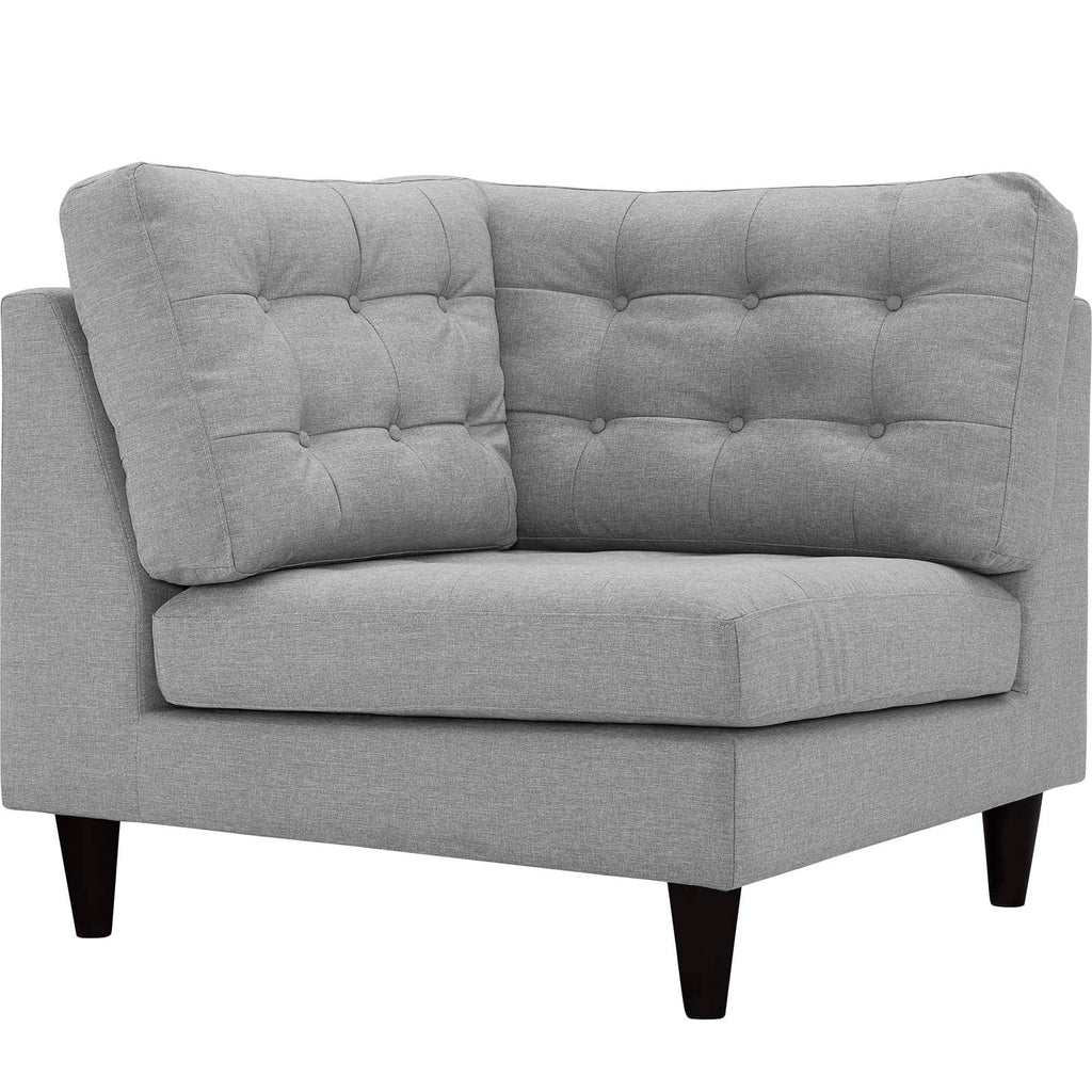 Empress Upholstered Fabric Corner Sofa by Modway