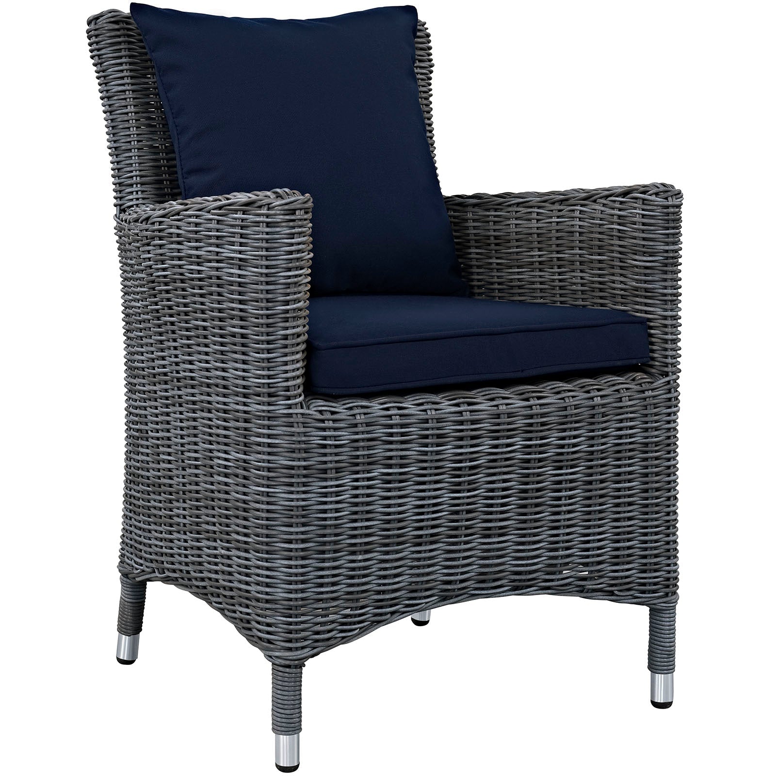 Summon 4 Piece Outdoor Patio Sunbrella¨ Dining Set by Modway