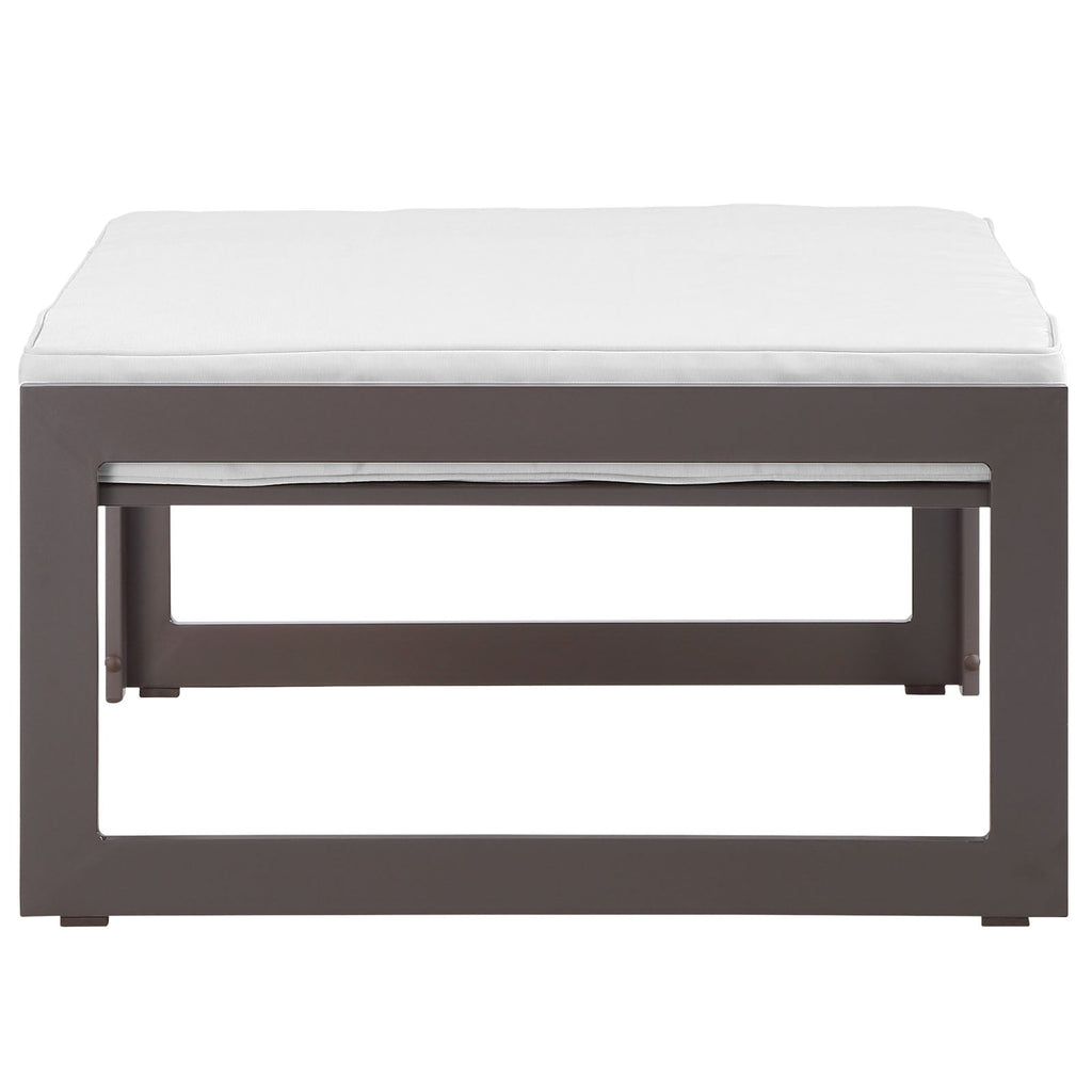 Fortuna Outdoor Patio Ottoman by Modway