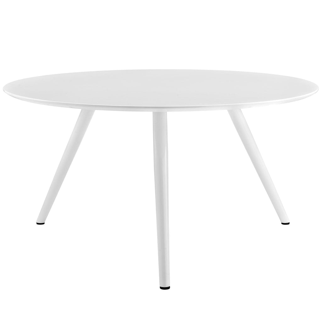 Lippa 54" Round Wood Dining Table with Tripod Base by Modway