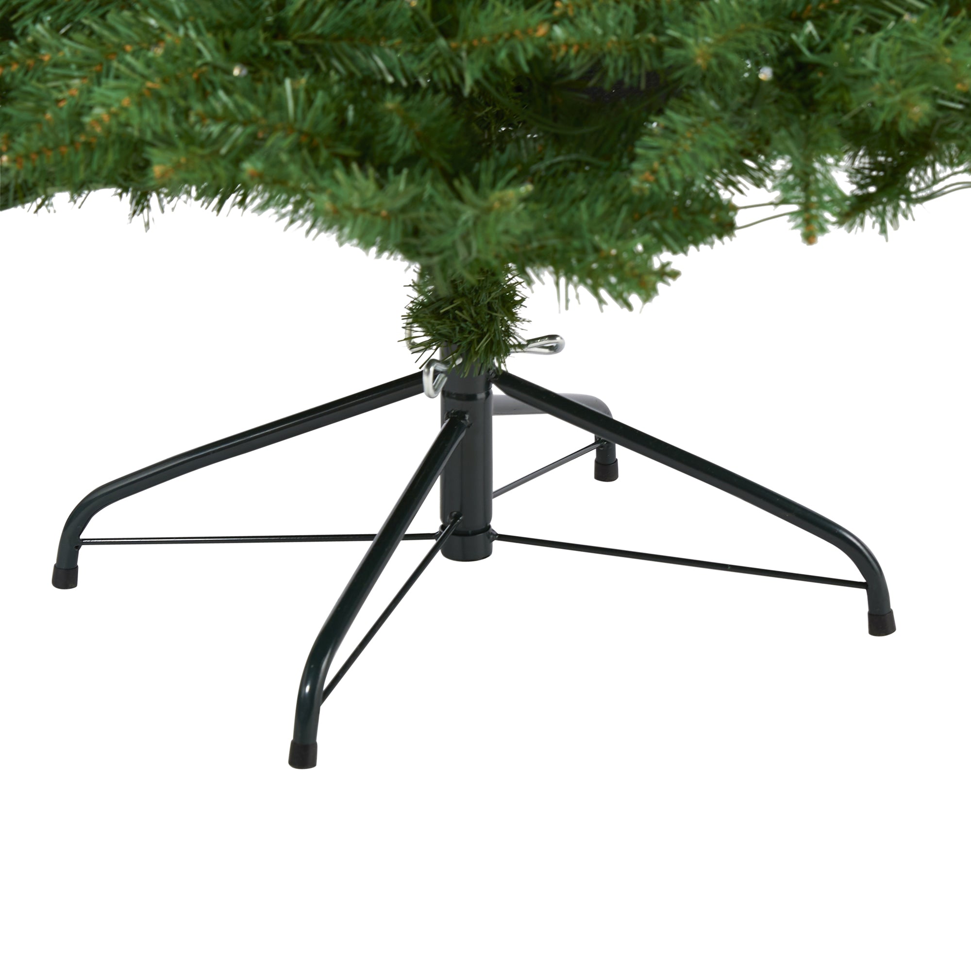 6.5' Green Valley Fir Artificial Christmas Tree w/ 350 Clear LED Lights