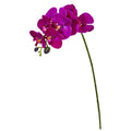28"  Orchid Phalaenopsis Artificial Flower Stem (Set of 6)