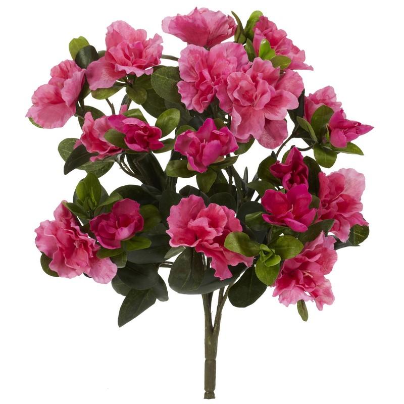 13" Azalea Artificial Plant (Set of 4)