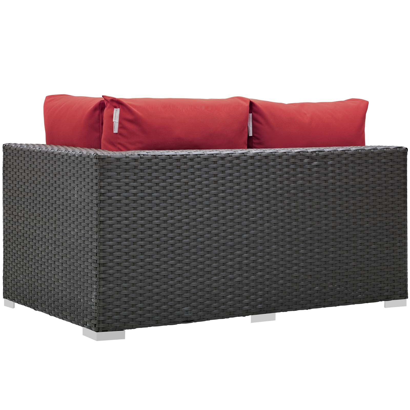 Sojourn Outdoor Patio Sunbrella¨ Right Arm Loveseat by Modway