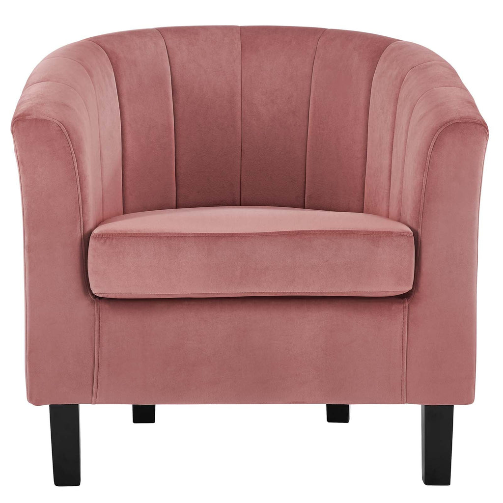 Prospect Channel Tufted Armchair