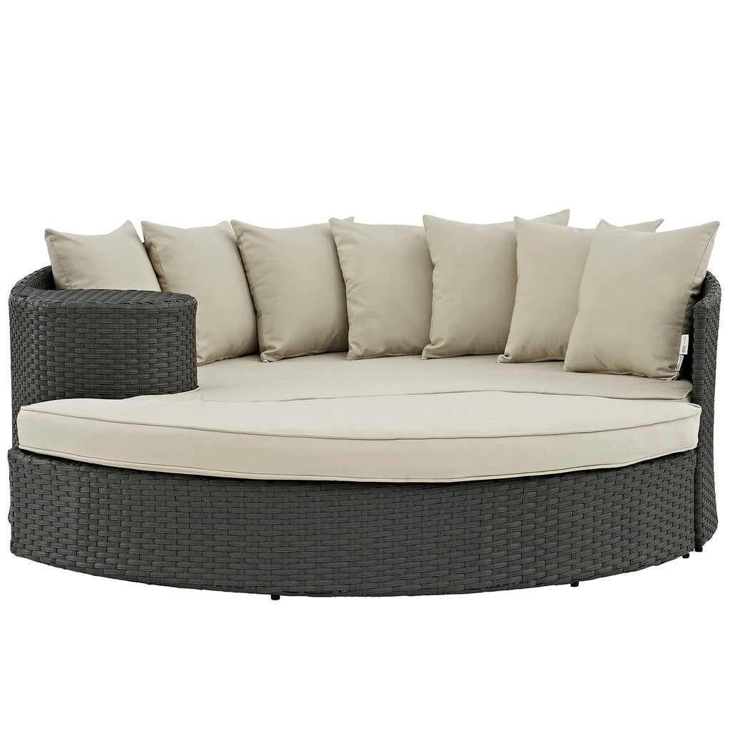 Sojourn Outdoor Patio Sunbrella¨ Daybed by Modway
