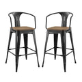Promenade Bar Stool Set of 2 by Modway