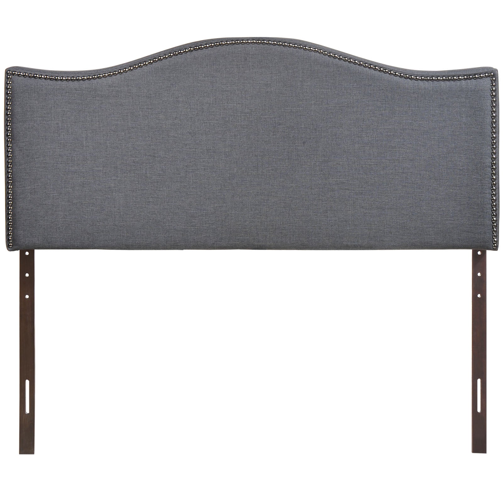 Curl Nailhead Upholstered Queen Headboard by Modway