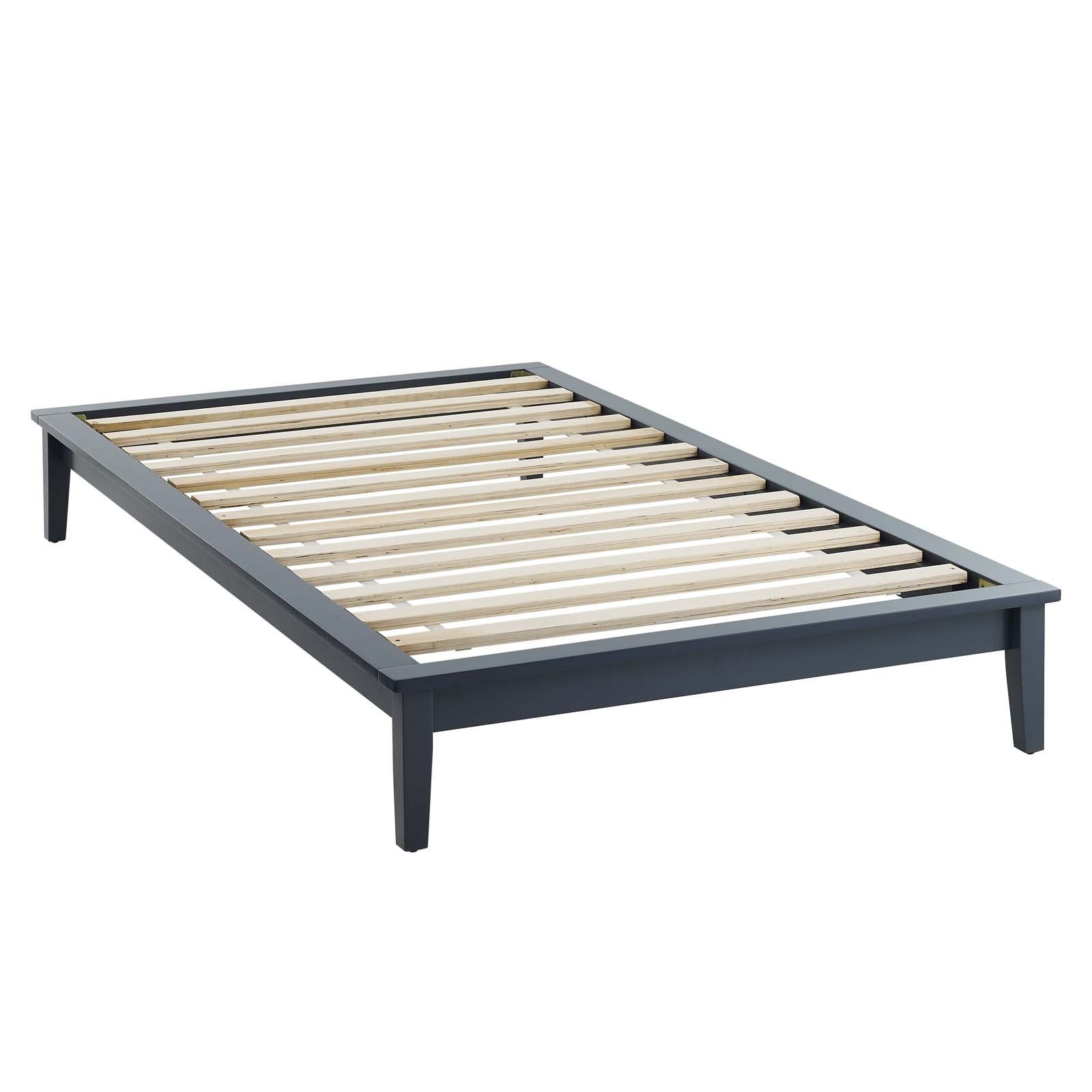 Lodge Wood Twin Platform Bed Frame by Modway