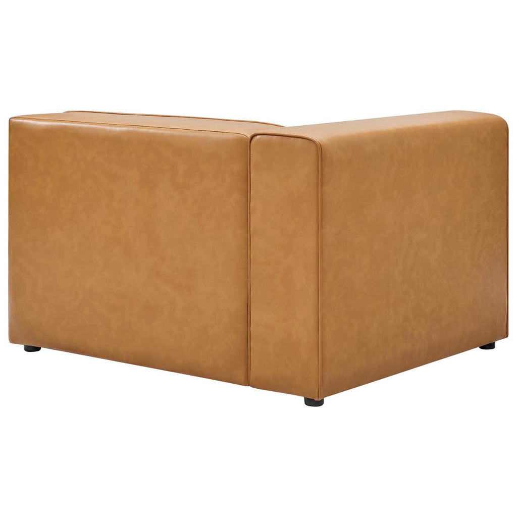 Mingle Vegan Leather Left-Arm Chair by Modway