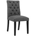 Duchess Button Tufted Fabric Dining Chair by Modway
