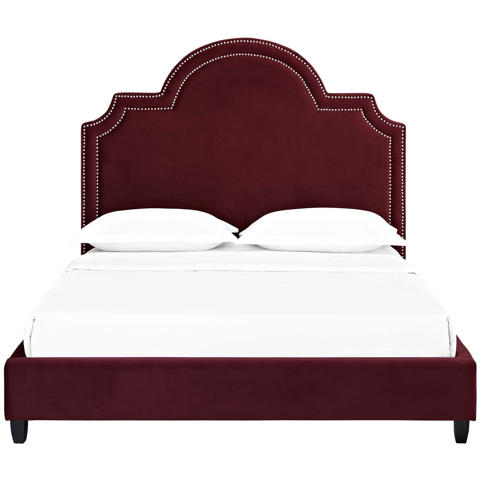 Primrose Performance Velvet Queen Platform Bed by Modway