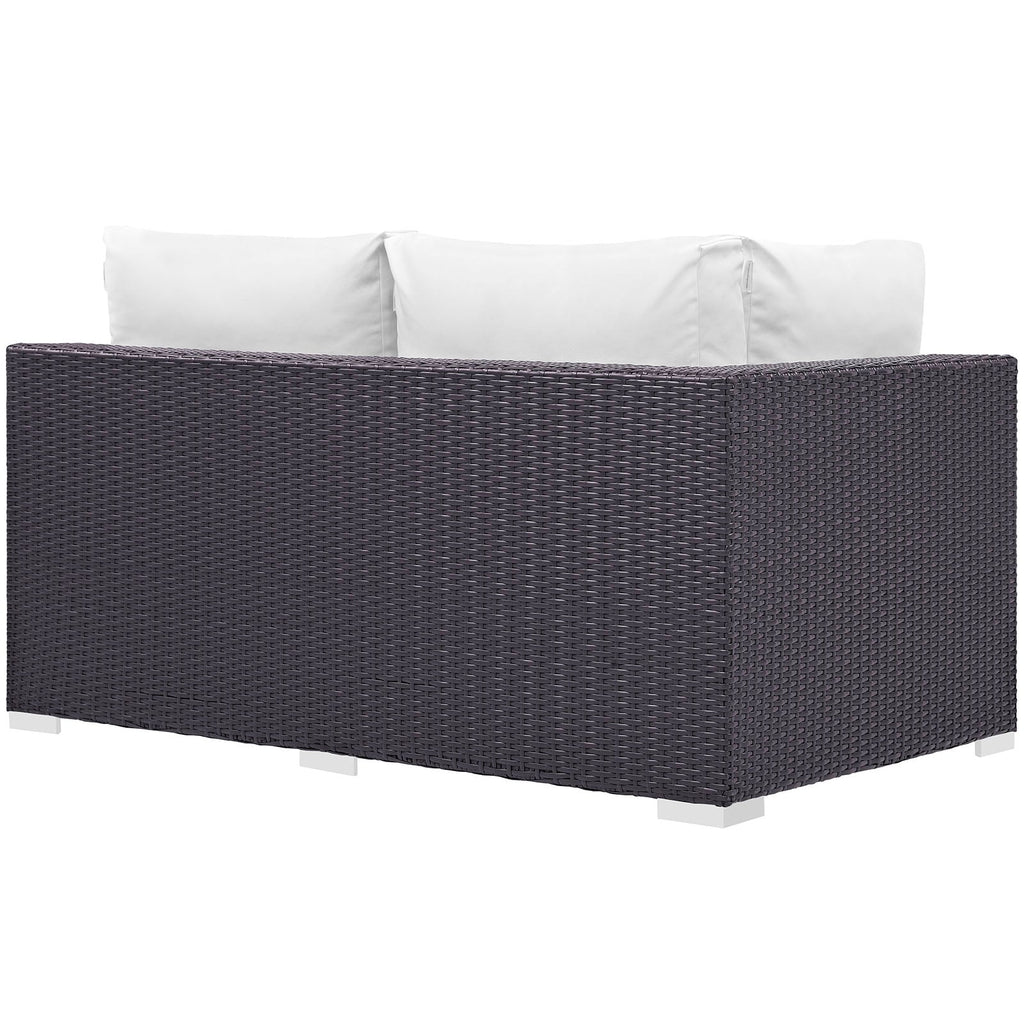 Convene Outdoor Patio Left Arm Loveseat by Modway