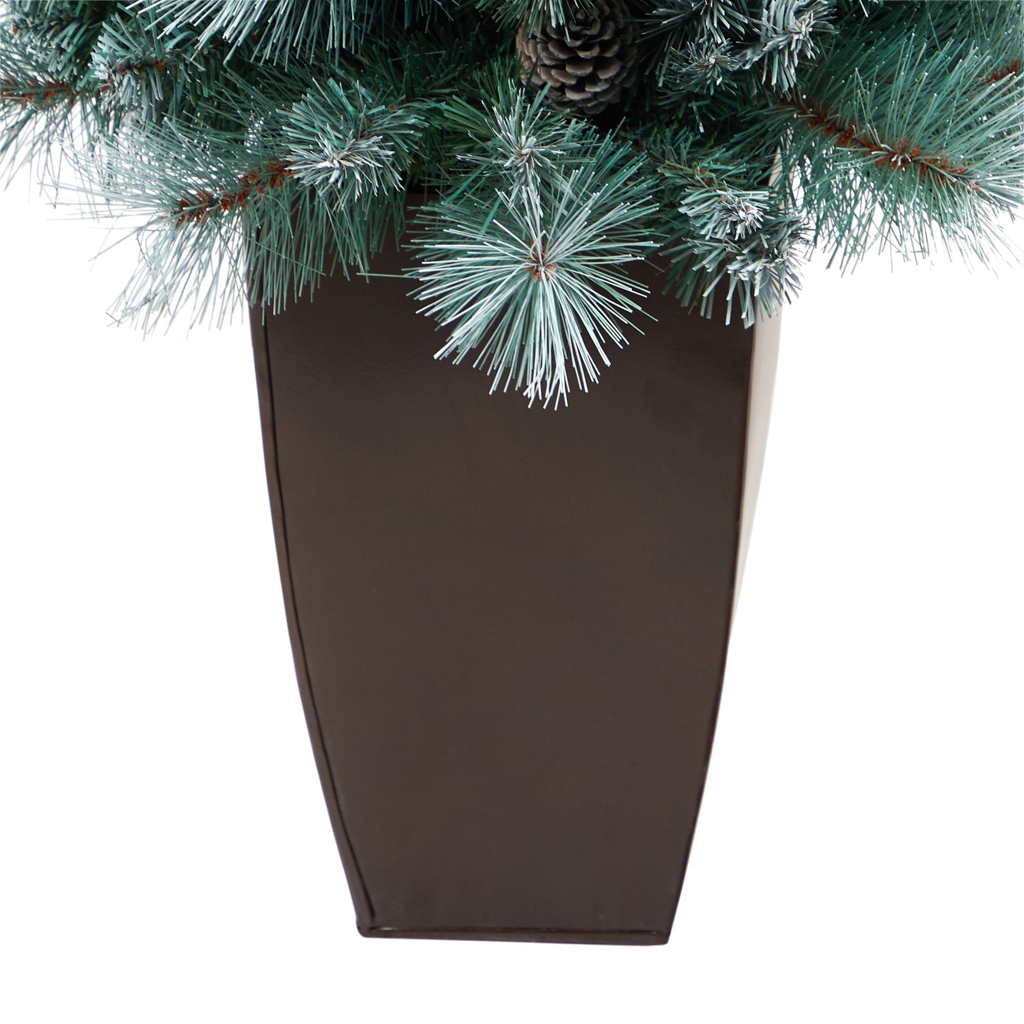 3.5' Frosted Tip British Columbia Mountain Pine Artificial Christmas Tree